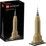 LEGO Architecture Empire State 21046 Building Kit $99 (RRP $149) Delivered @ Amazon AU