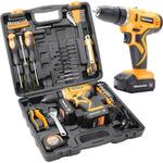 MasterSkil 47PCS 12V Lithium Cordless Drill Kit w/ 2 Batteries & Accessories $69 (Was $79) Free Shipping Major Towns @ Topto