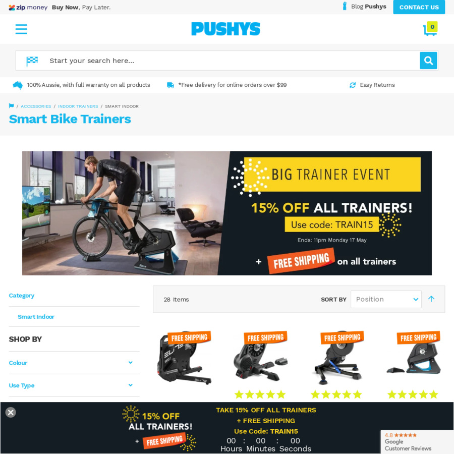 Pushys best sale smart trainer