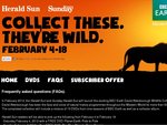 FREE DVDs BBC Earth (David Attenborough) with Purchase of Herald Sun This Weekend