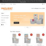 15% off Storewide Coffee (+ Another 15% off with Newsletter) + $5 Delivery ($0 to Perth with $20 Order) @ Daylight Coffee