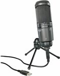 Audio-Technica AT2020USB+ Cardioid Condenser USB Microphone $142.20 Delivered @ Amazon AU
