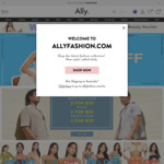 30% off Site Wide + $7 Delivery ($0 with $60 Order) @ Ally Fashion