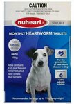 Nuheart Small Dog Heart Wormer (Expire: Dec 2021) $0.50 + $6.95 Shipping @ iPetStore