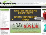 TopServe Tennis 4 Day Easter Sale