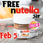 [VIC] Free Small Nutella Jar with Purchase of 4 Cupcakes ($10) or 4 Macarons ($11) @ MCN Cakes (Dandenong)