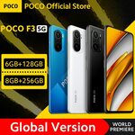 POCO F3 5G (6.67" AMOLED, 8GB/256GB, SD870, NFC, Widevine L1) US$314.90 (~A$435.14) Delivered @ POCO Official Store AliExpress