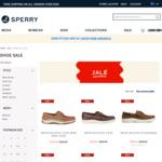 20-50% off Storewide + $10 Delivery ($0 with $100 Order) @ Sperry