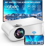 YABER Wi-Fi 720P Projector 6000 Lumen 236" Home Theater + Screen $130 Shipped @ Whyone Amazon