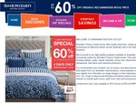60% off Sheridan Products at Sheridan Factory Outlet