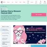 [NSW] Free Entry to Sydney Cherry Blossom Festival for Cumberland LGA Residents, Under 16s & Companions @ Auburn Botanic Garden