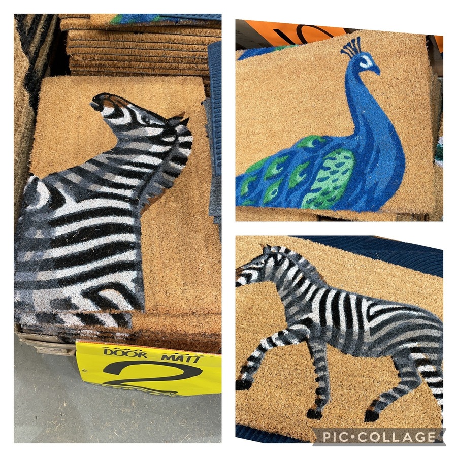 [VIC] 2 & 10 Clearance Door Mats (3 Designs Available) Bunnings