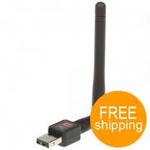 Mini USB Wireless Network Adapter with Antenna @ AUD $4.98 Shipped @ BestOfferBuy.com
