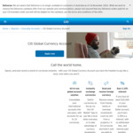 Citi Global Currency Account $0 Per Month (10 Currencies in 1 Account) @ Citibank