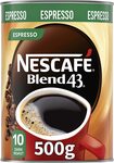 Nescafe Blend 43 Espresso Instant Coffee 500g Tin $16 ($14.40 S&S) + Delivery ($0 with Prime/ $39 Spend) @ Amazon AU