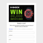 Win $5,000 Worth of G-SHOCK Watches from Shriro Australia