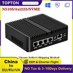 Topton X2 Mini PC (4x 2.5G LAN, Intel N5105, 2x RAM, NVMe, SATA, DP/HDMI) US$122.35 (~A$182.04) Shipped @ Topton AliExpress