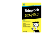 Telework For Dummies: Free PDF eBook