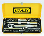 Stanley Socket Set 1/4" & 1/2" Drive Metric/SAE 37 Piece - $39.99 (Was $129.99) + Delivery ($0 C&C) @ Supercheap Auto