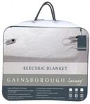 Gainsborough Super Soft 50cm Deep Fitted Electric Blanket: King $92.65, Queen $86.70, Double $74.80 Delivered @ Dhimanvinod eBay