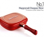 [Happy Call] Korea No.1 HIT! Deeper NEW Pressure Dual Sided Pan for Only $99
