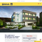 Win a Night Away in Springifeld for Two, Staying at The Springfield Lakes Hotel from Discover Ipswich