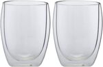 Maxwell & Williams Double Wall Set of Two Glasses 350ml $12.48 + Delivery ($0 with Prime/ $39 Spend) @ Amazon AU