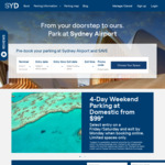 [NSW] 15% off All Domestic & International Car Parks @ Sydney Airport Parking (Online Only)