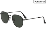 Ray-Ban Hexagonal Flat RB3548N Polarised Sunglasses - Black/Grey $89.99 + Delivery ($0 with OnePass) @ Catch