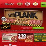 Pizza Hut Online Codes $7.95 Legends Pizza Victoria