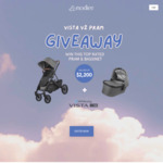 Win an Uppababy Vista Pram and Bassinet from Nodiee