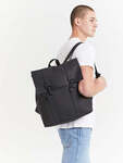 RAINS MSN Bag in Black $98 + $12 Delivery ($0 C&C/ $100 Order) @ Glue Store