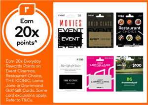 1000 Woolworths Rewards Points on $50 Netflix Gift Cards @ Woolworths -  OzBargain