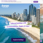 30% off Flights to and from Gold Coast (Travel between 19 December 2023 & 31 January 2024) @ Bonza Aviation via App