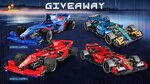 Win 1 of 4 F1 Racing Car Models from JMBricklayer