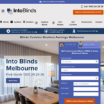 Free Motor Deal with Roller Blinds and Sheer Curtains Installed, Melbourne Only @ IntoBlinds