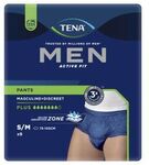 Tena Pant Men Active Fit Plus Medium 9 Pack (6 x packets) $34.50 @ Good Price Pharmacy Warehouse (in-store only)