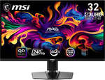 MSI MAG 321UPX 32" 4k UHD 240Hz QD-OLED Monitor $1649 + Delivery ($0 C&C/ in-Store) @ JB Hi-Fi
