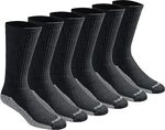 Dickies Men's Dri-Tech Moisture Control Crew Socks 6 Pairs (Black 6-12) $17.95 + Del ($0 Prime/ $59 Spend) @ Amazon US via AU