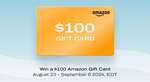 Win a US$100 Amazon Gift Card from LEFEET