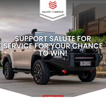 Win a 2024 Toyota Hilux Rogue Dual Cab Ute from Salute for Service [ADF & DVA Card Holders]