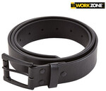 Men’s Heavy Duty Work Belt - 100% Leather (Black or Brown) or Webbing Belt $9.99 @ Aldi