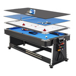7ft 4-in-1 Multi-Functional Convertible Table / Pool Table $934.99 + Delivery ($0 to Sydney Metro) @ Topone Mall