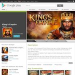 King's Empire Free on Android for Today (Usually $9.99)