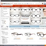 5% off Prescription Eyeglasses, Sunglasses and Eyewear Accessories Starting at $6.96