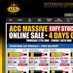 ACG Wine Stocktake Sale - Wine from $21.48 a Case of 6 Delivered, Save 64% off RRP +More Deals
