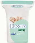 Huggies Baby Wipes 240 Pack Was $14.99 Now $8.99