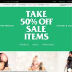 Additional 50% off All Sale Items at Urban Outfitters - Free Shipping to Aus over $50