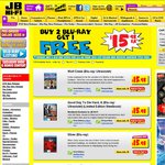 Blu Ray Titles $15.98 - Buy 2 Get 1 Free @ JB Hi-Fi 