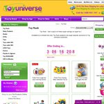 Up to 50% off Selected Fisher Price Toys @ Toy Universe - 3 Days Only